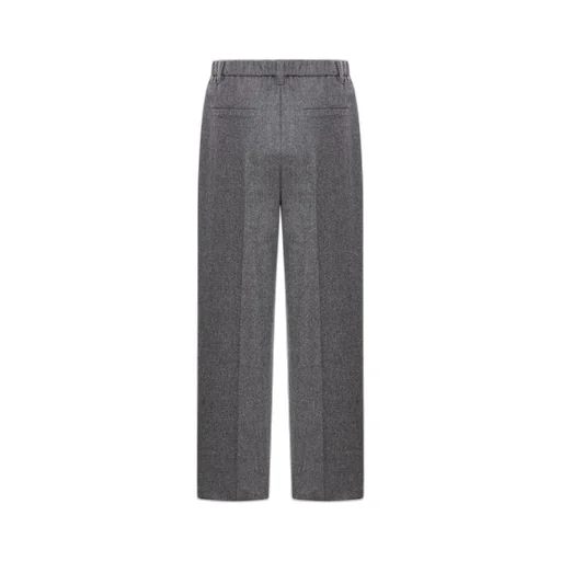 Pressed Crease Tapered Leg Pants