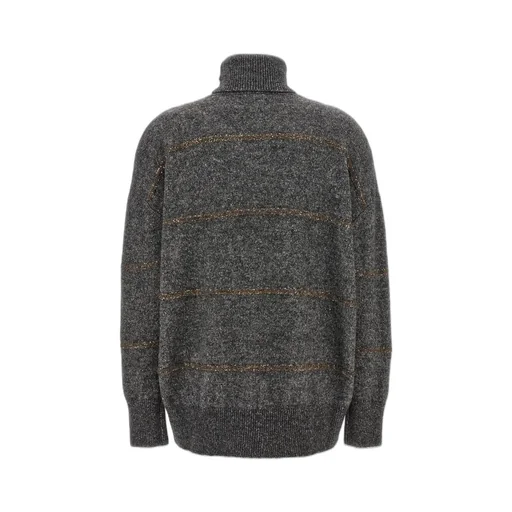 Oversized Turtleneck Knitted Jumper