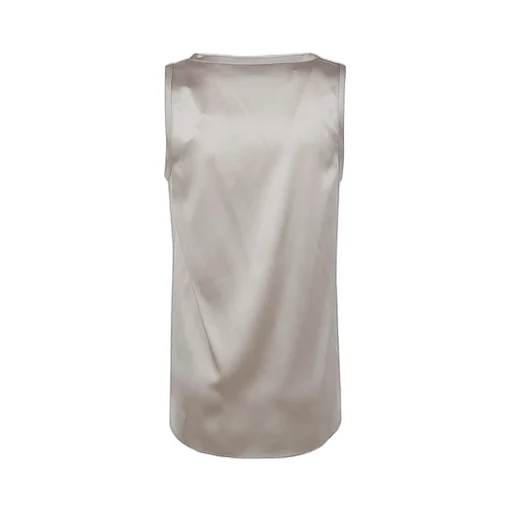 Scoop-Neck Sleeveless Tank Top