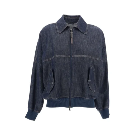 Zipped Denim Jacket