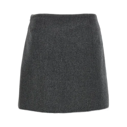 Couture Zipped Mini Skirt