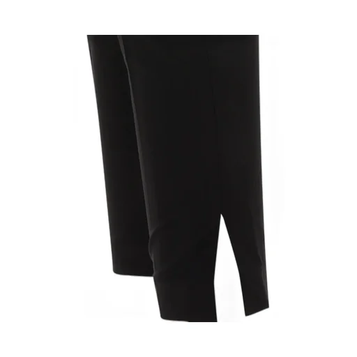 High-Waist Side Slit Trousers