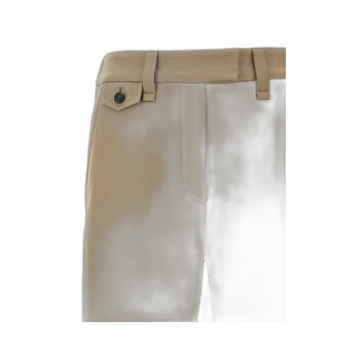 Embellished Cropped Chino Trousers