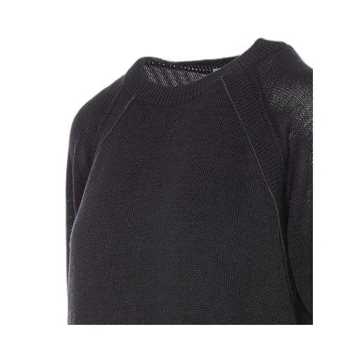Crewneck Fine-Knitted T-Shirt Dress