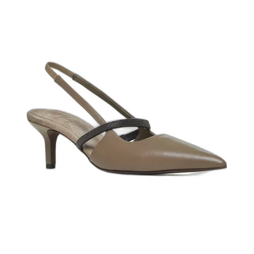 City Slingback Pointed Toe Pumps
