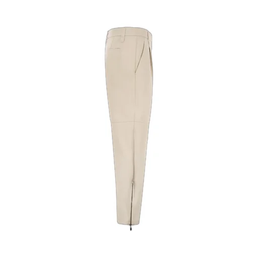 High Waist Tapered Leg Trousers