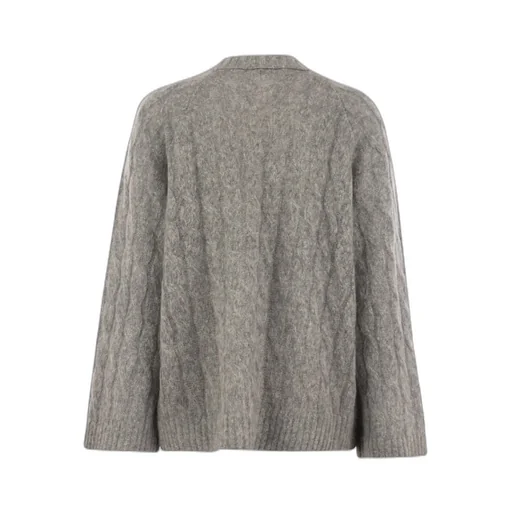 Rib-Knitted Crewneck Jumper