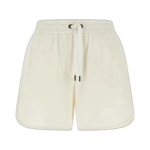 Drawstring Straight Hem Shorts