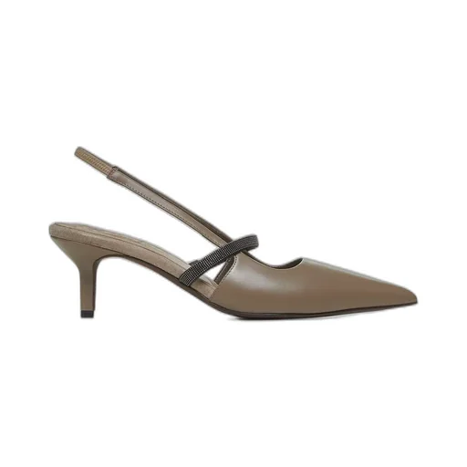 City Slingback Pointed Toe Pumps