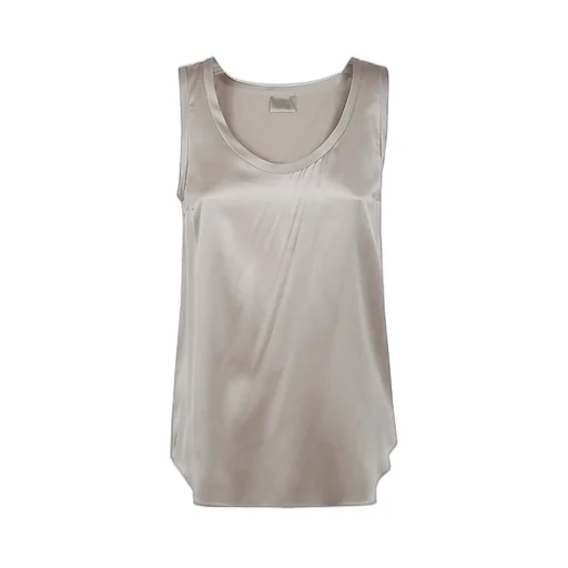 Scoop-Neck Sleeveless Tank Top