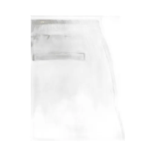 Drawstring Straight Hem Shorts