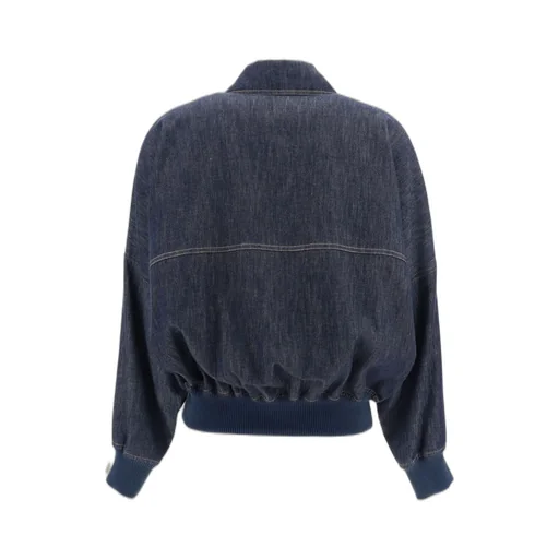Zipped Denim Jacket