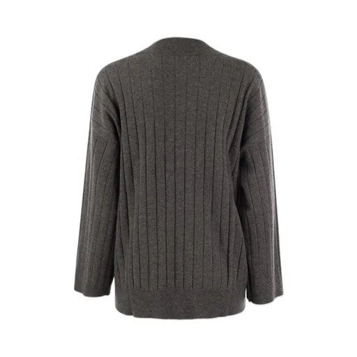 V-Neck Knitted Jumper