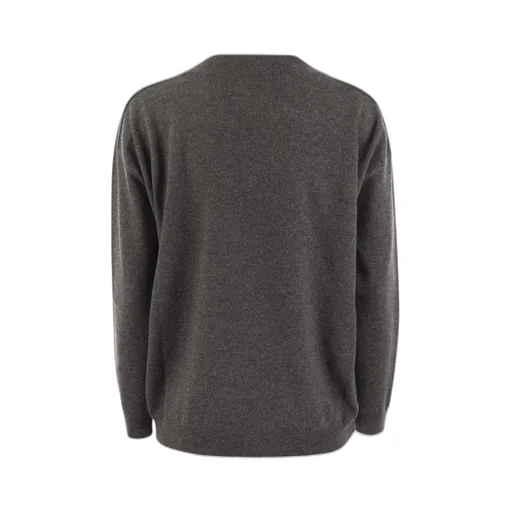V-Neck Knitted Jumper