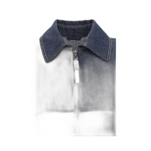 Zipped Denim Jacket