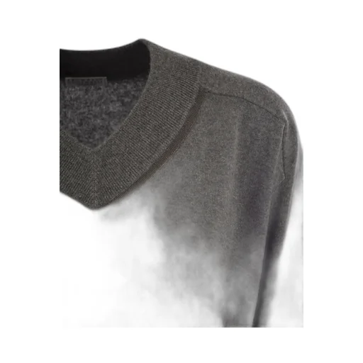 V-Neck Knitted Jumper