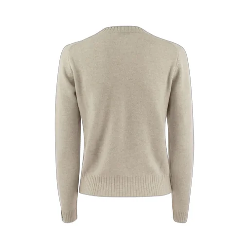 Shiny Cuff Detailed Knitted Jumper