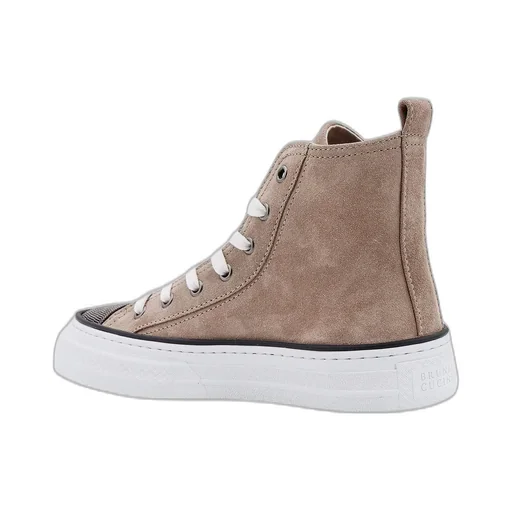 Embellished High-Top Sneakers