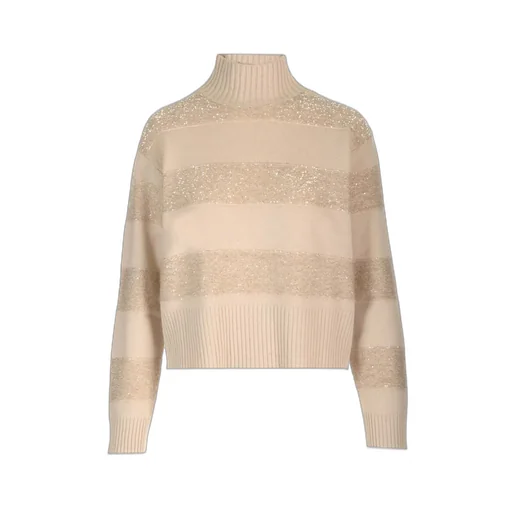 Roll Neck Knitted Jumper