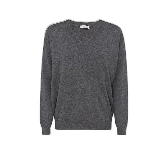 V-Neck Knitted Sweater