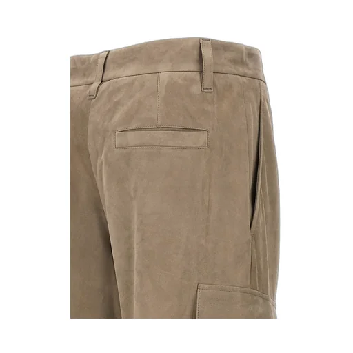 High-Waist Straight-Leg Trousers