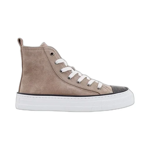 Embellished High-Top Sneakers