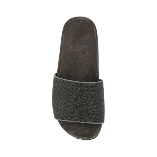 Precious Flat Slide Sandals