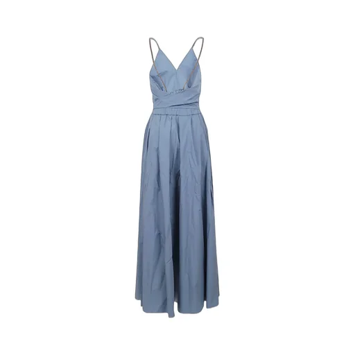 V-Neck Sleeveless Dress
