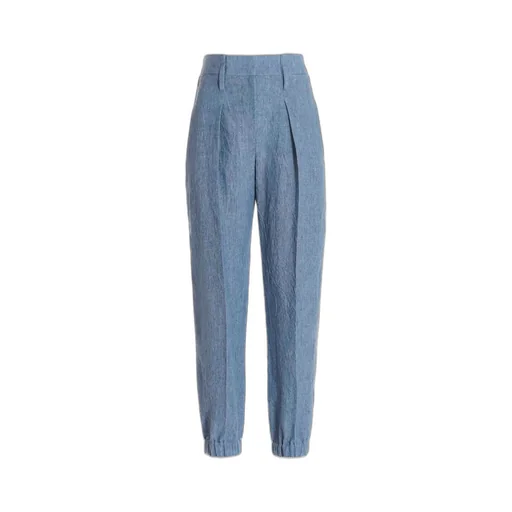 High Waist Tapered Leg Pants