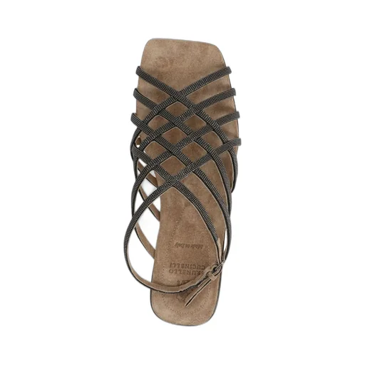 Monile Ankle Strap Sandals
