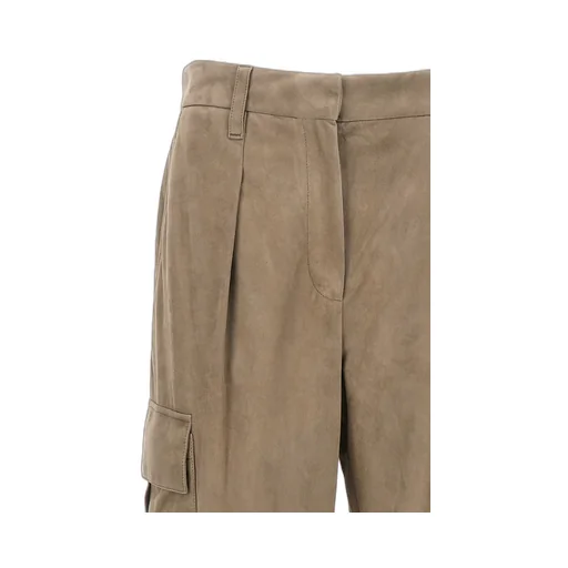 High-Waist Straight-Leg Trousers