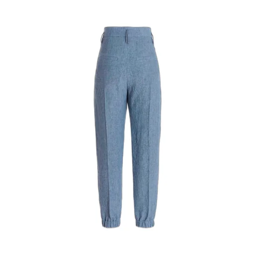 High Waist Tapered Leg Pants