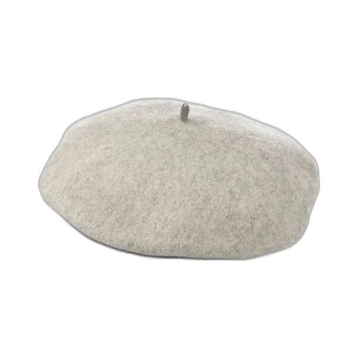 Monili-Chain Slip-On Beret