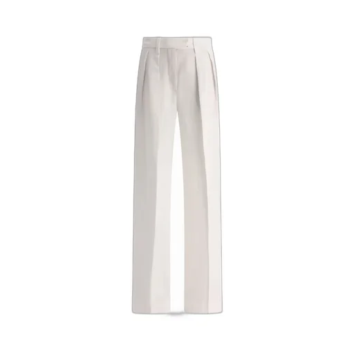 High-Waisted Wide Leg Trousers