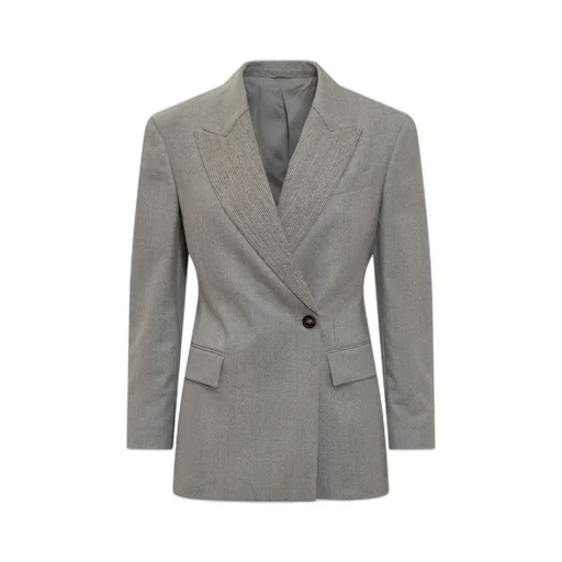 Single-Breasted Tailored Blazer