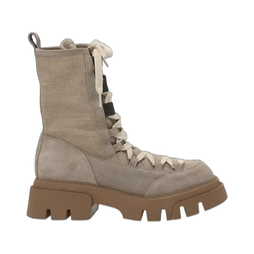Monile Lace-Up Boots
