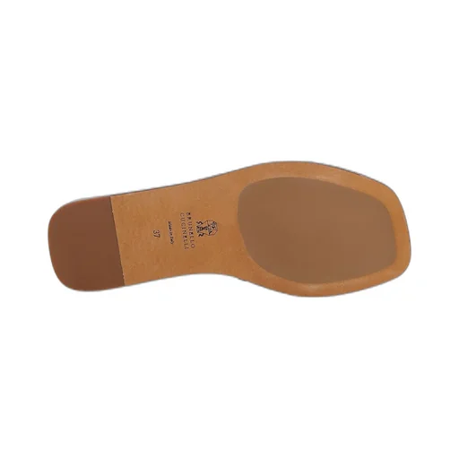 Square Toe Slip-On Slides