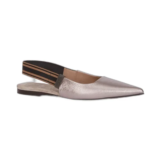Slingback Strap Flat Ballerina Shoes