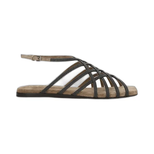 Monile Ankle Strap Sandals