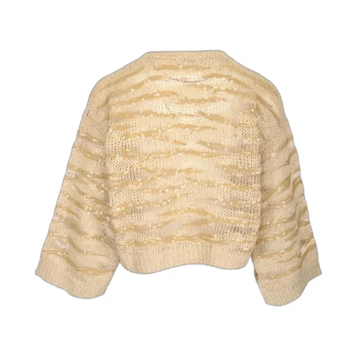 Sequin Embellished Knitted Jumper