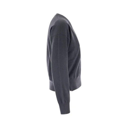 V-Neck Knitted Jumper