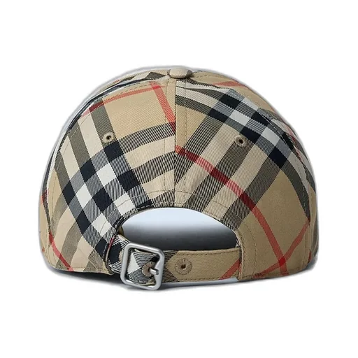 Checked Baseball Cap