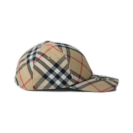 Checked Baseball Cap
