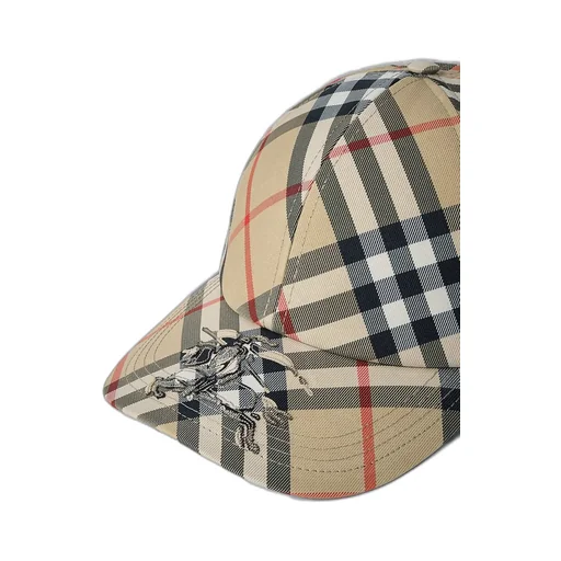 Checked Baseball Cap