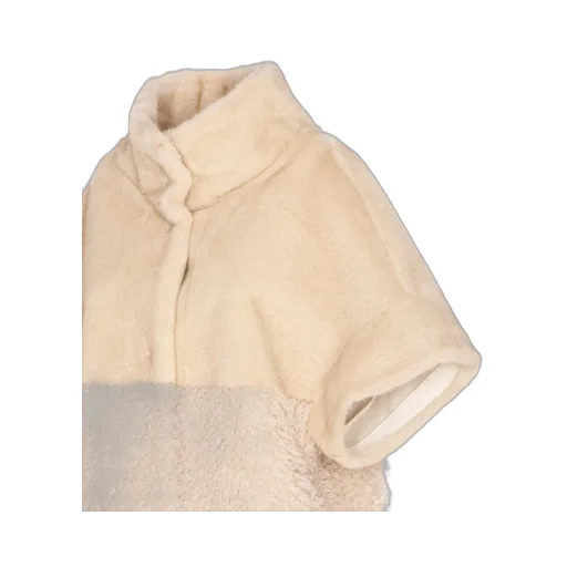 Snap-Button Teddy Jacket