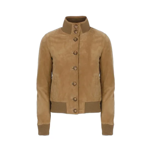 Ribbed Bomber Jacket