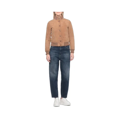 Ribbed Bomber Jacket
