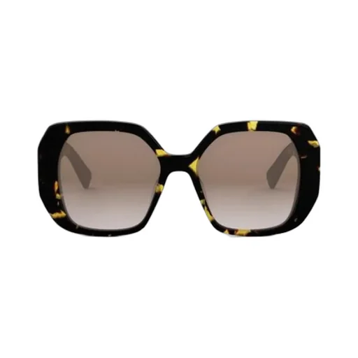 Geometric Frame Sunglasses