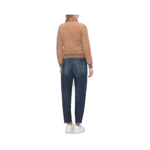 Ribbed Bomber Jacket