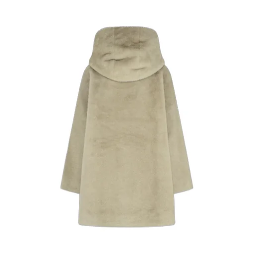 Hooded Faux Fur Jacket